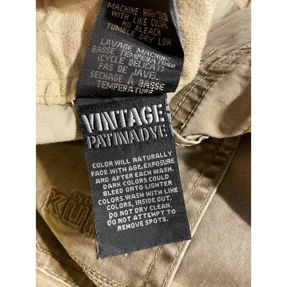 Kühl D'Lux Vintage Patina Dye Men's Pants Sz 33x32 27